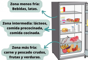 seguridad alimentaria orden nevera alimentos